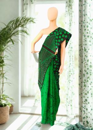 Modern Handcrafted Batik Saree 250617