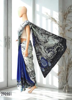 Modern Handcrafted Batik Saree 250901