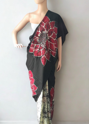 Modern Handcrafted Batik Saree 260601