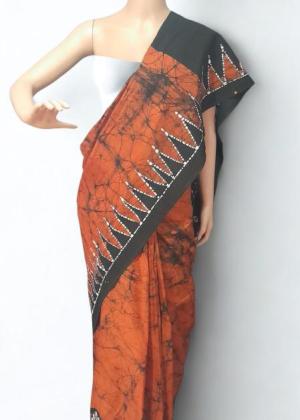 Modern Handcrafted Batik Saree 260703