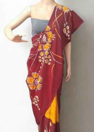 Modern Handcrafted Batik Saree 260705